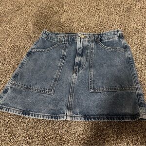 Zara Denim Mini Skirt